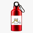 Металлическая бутылка 400 мл UV-DTF