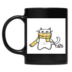 Кружка цветная UV-DTF