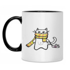 Кружка двухцветная