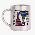 Кружка металлическая