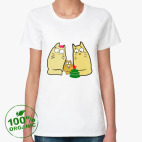 Женская футболка органик