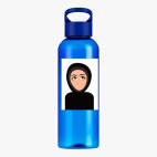 Прозрачная спортивная бутылка