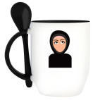 Кружка с ложкой