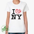 Женская футболка органик