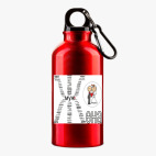 Металлическая бутылка 400 мл UV-DTF