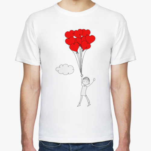 Футболка с принтом Влюбленный