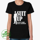 Женская футболка органик