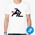 Мужская спортивная футболка