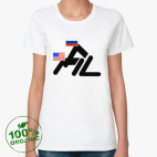 Женская футболка органик