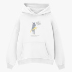 Толстовка худи оверсайз