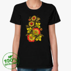 Женская футболка органик