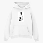 Толстовка худи оверсайз