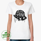 Женская футболка органик
