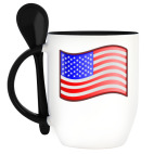 Кружка с ложкой