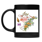 Кружка цветная UV-DTF