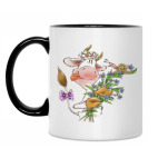 Кружка двухцветная