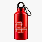 Металлическая бутылка 400 мл UV-DTF