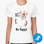 Женская спортивная футболка