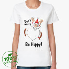 Женская футболка органик