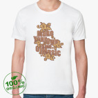 Мужская футболка органик