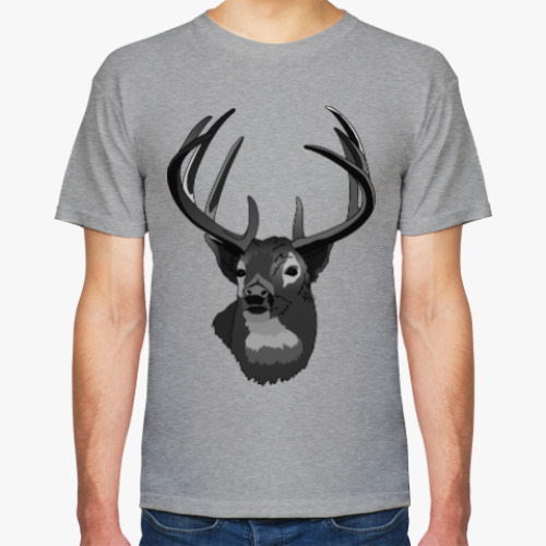 Футболка с принтом Олень | Deer