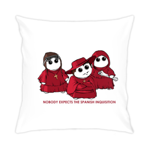 Подушка с принтом Monty Python ( Монти Пайтон )