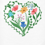 Цветочное сердце