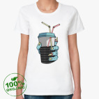 Женская футболка органик