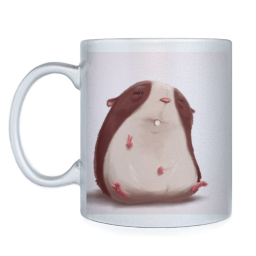 Кружка с принтом Хомяк