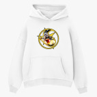 Толстовка худи оверсайз