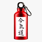 Металлическая бутылка 400 мл UV-DTF