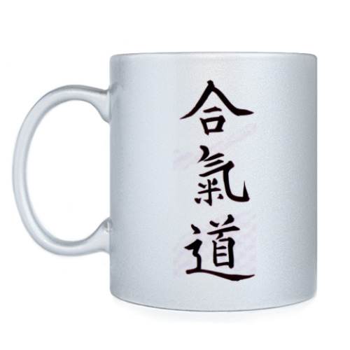 Кружка с принтом Айкидо