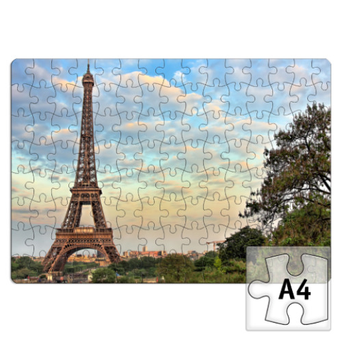 Пазл с принтом  la tour Eiffel