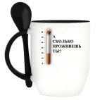 Кружка с ложкой