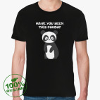 Мужская футболка органик