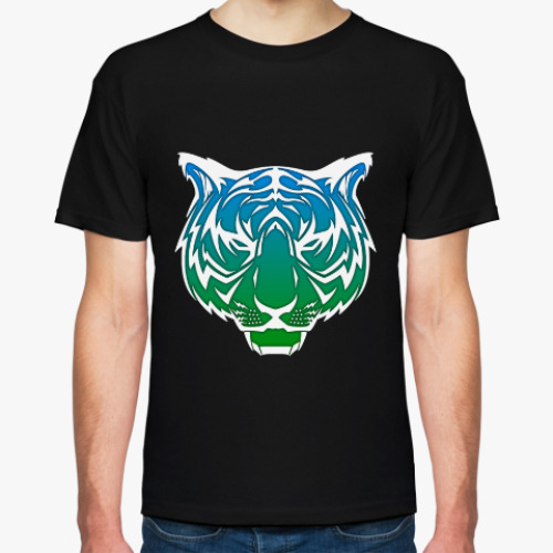 Футболка с принтом Samael's Symbols (Болотный Тигр)