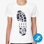 Женская спортивная футболка