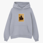 Толстовка худи оверсайз