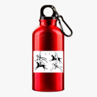 Металлическая бутылка 400 мл UV-DTF