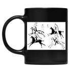 Кружка цветная UV-DTF