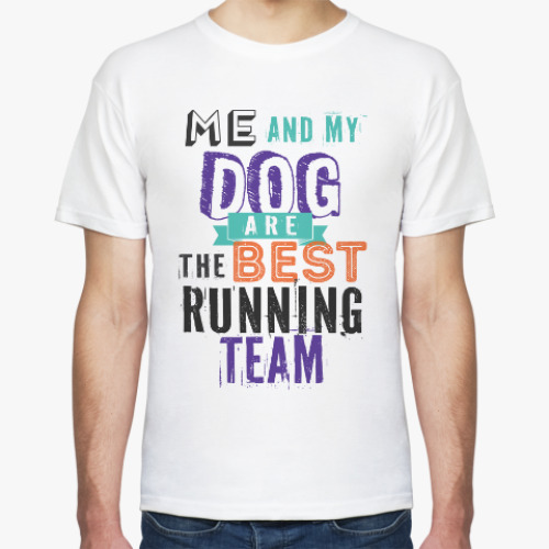 Футболка с принтом ME & my DOG