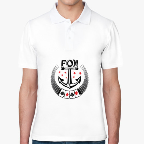 Рубашка поло с принтом Фокусы от Моряка