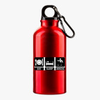 Металлическая бутылка 400 мл UV-DTF