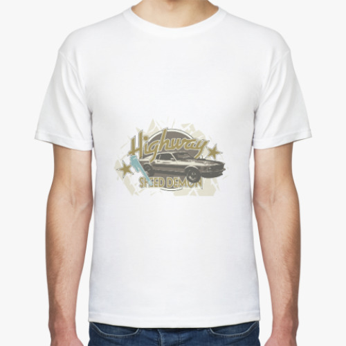 Футболка с принтом Speed Demon
