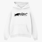 Толстовка худи оверсайз