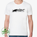 Мужская футболка органик