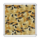 Doge meme, deal with it очки