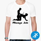 Мужская спортивная футболка