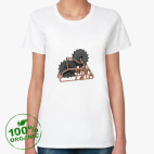 Женская футболка органик