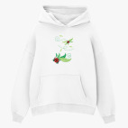 Толстовка худи оверсайз